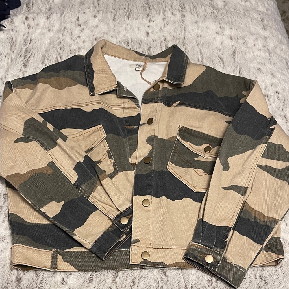 Camp jean jacket